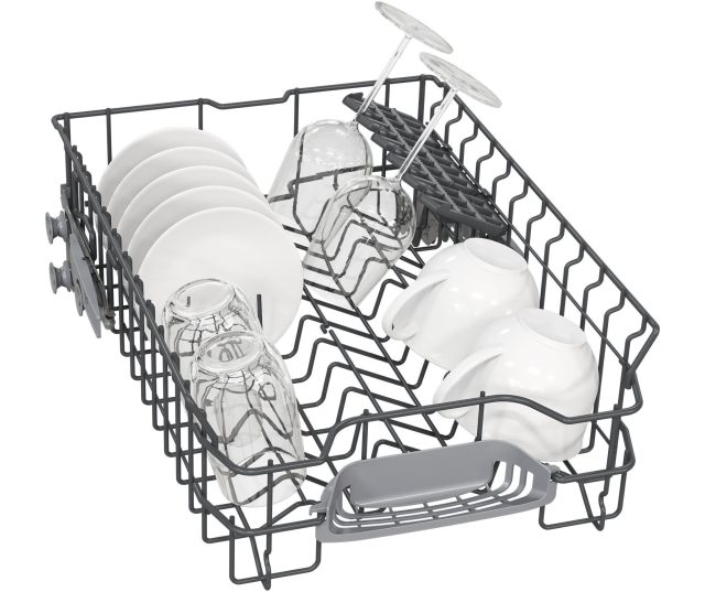 Siemens SR23HI52ME smalle vrijstaande vaatwasser - rvs-look - 45 cm