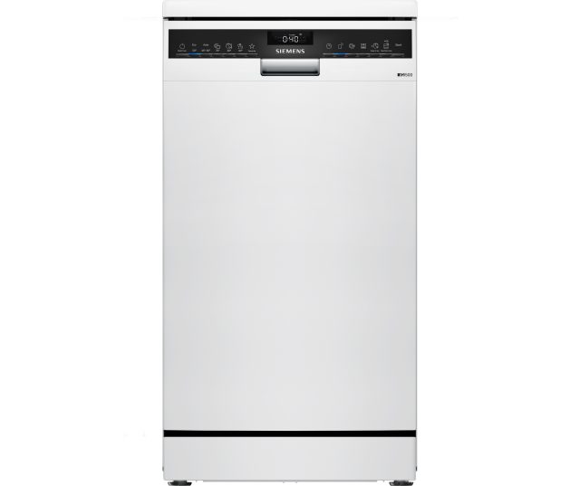 Siemens SR25YW04ME smalle vrijstaande vaatwasser - 45 cm breed