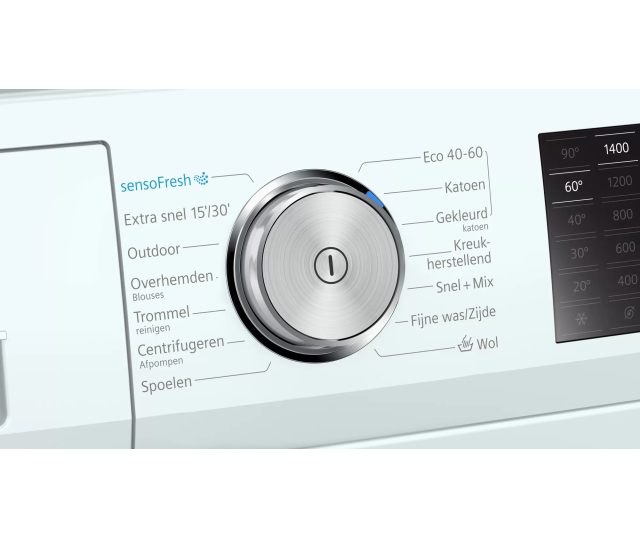Siemens WM14UQ70NL wasmachine met sensoFresh en anti-vlekken