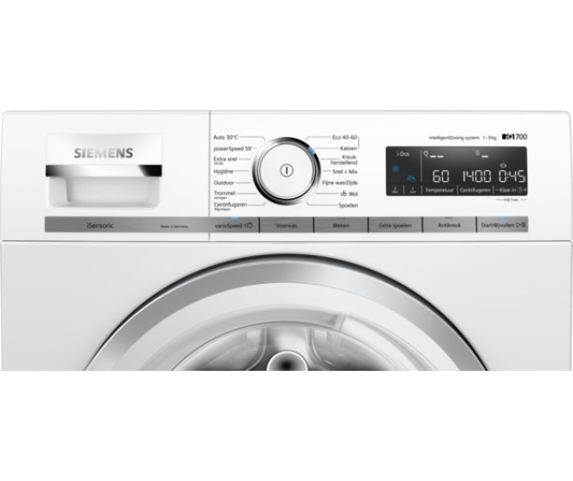 Siemens WM14VK90NL wasmachine met automatische dosering