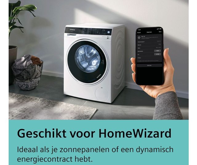 Siemens WN54C2A0NL vrijstaand was/droogcombinatie - wit