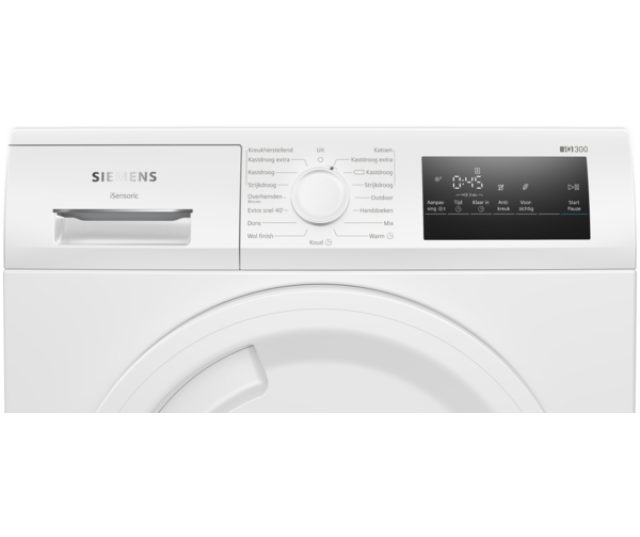 Siemens WT43H200NL warmtepompdroger met A++ label