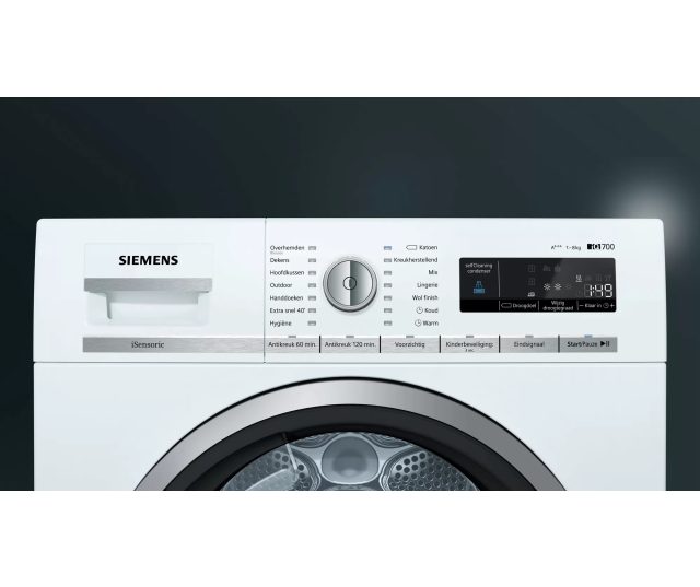 Siemens WT47W5E7NL warmtepomp droger