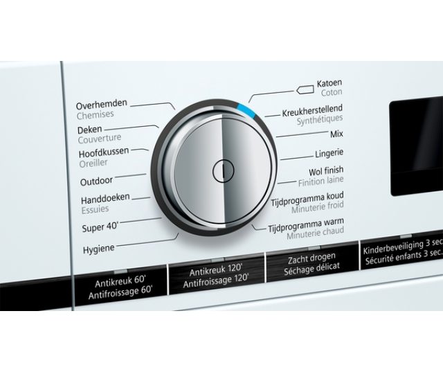 Siemens WT48XM40FG extraKlasse warmtepomp droger met C label