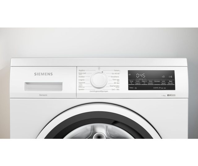 Siemens WU14UT20NL vrijstaand wasmachine - Wit