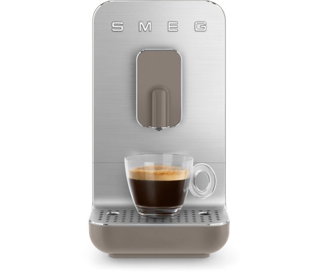 Smeg BCC01TPMEU volautomatische koffiemachine - mat taupe - retro jaren 50
