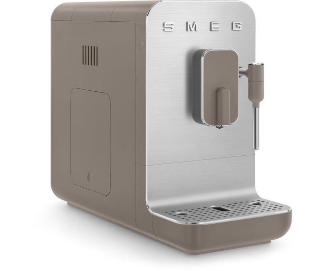 Smeg BCC02TPMEU volautomatische koffiemachine - mat taupe - retro jaren 50