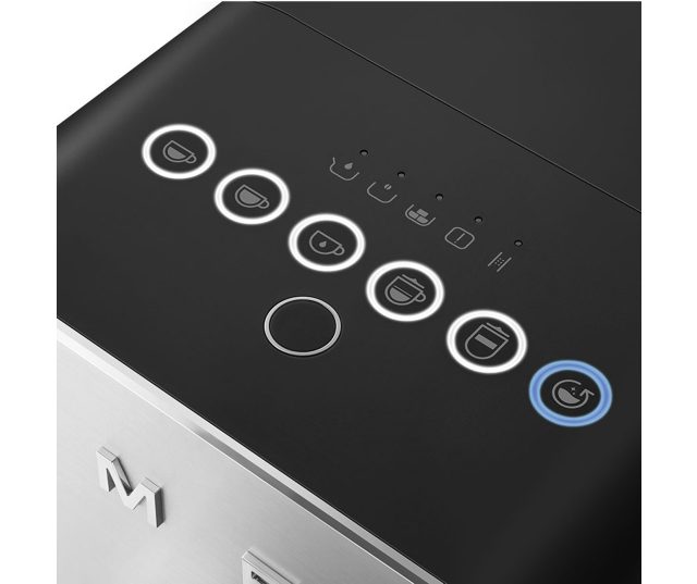 Smeg BCC13BLMEU espresso koffiemachine - zwart
