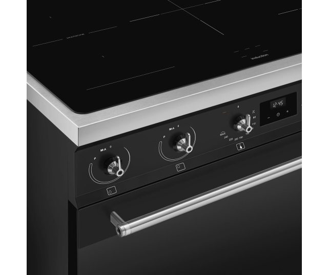 Smeg C9IMMB2 inductie fornuis - mat zwart - 90 cm