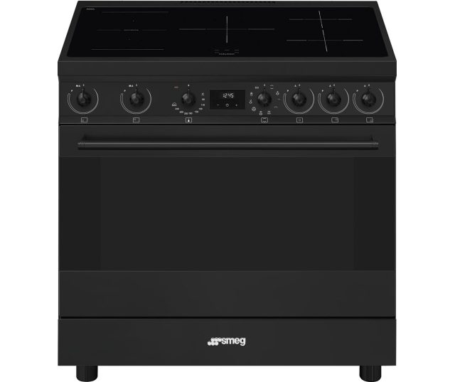 Smeg C9IMN2 inductie fornuis - mat zwart - 90 cm