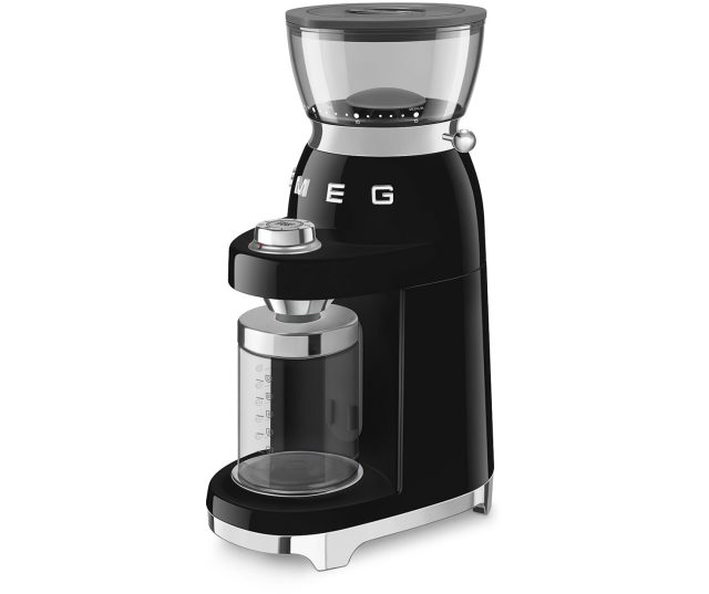Smeg CGF03BLEU zwarte design koffiemolen