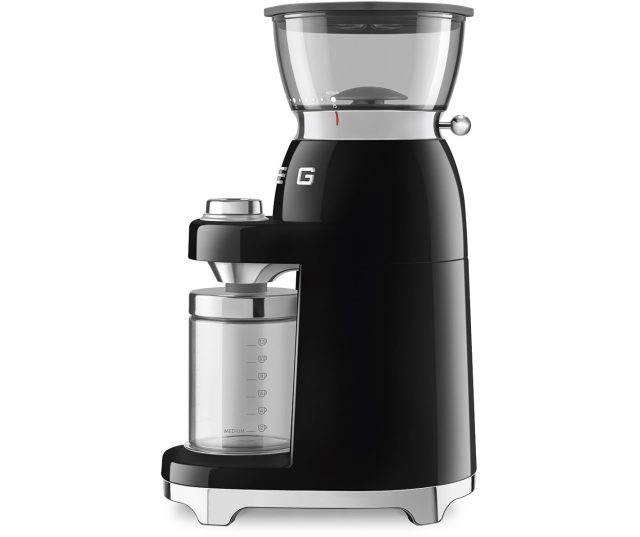 Smeg CGF03BLEU koffiemolen - zwart