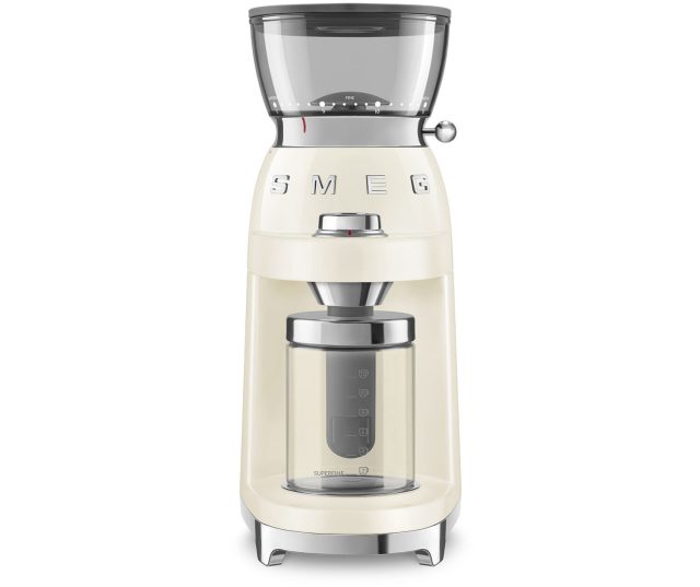 Smeg CGF03CREU koffiemolen - creme