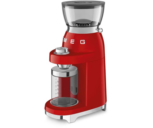 Smeg CGF03RDEU koffiemolen - design in rood