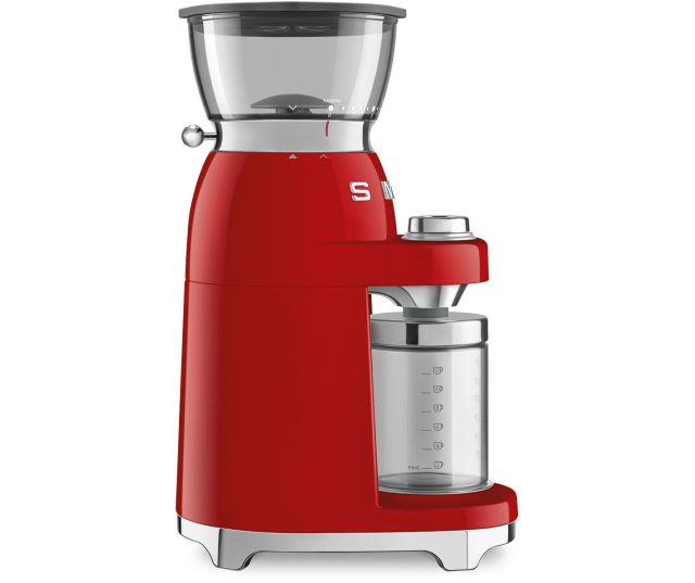 Smeg CGF03RDEU retro jaren 50 koffiemolen