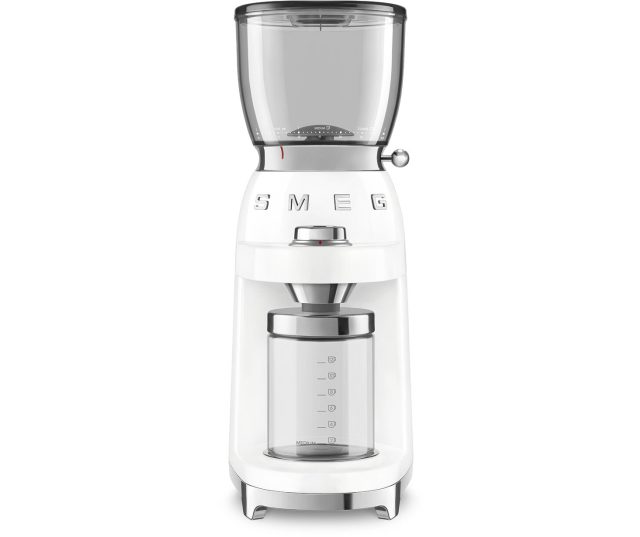Smeg CGF11WHEU koffiemolen - wit
