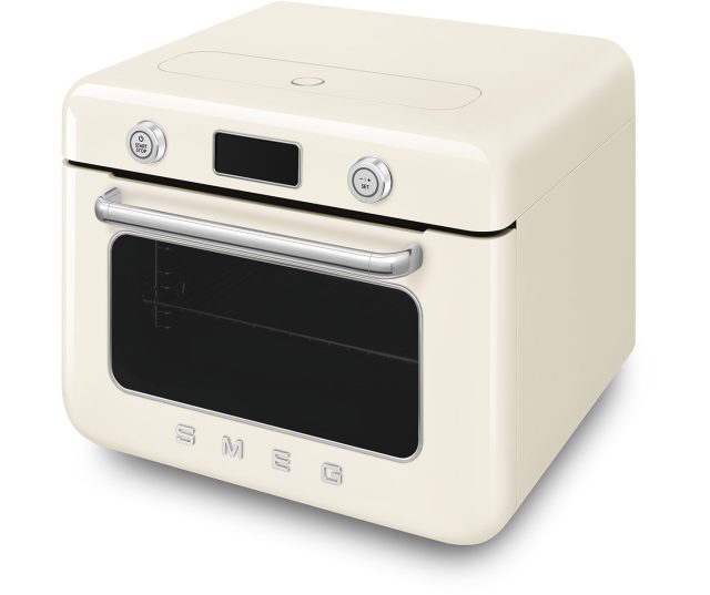 Smeg COF01CREU vrijstaande combi-stoomoven - creme