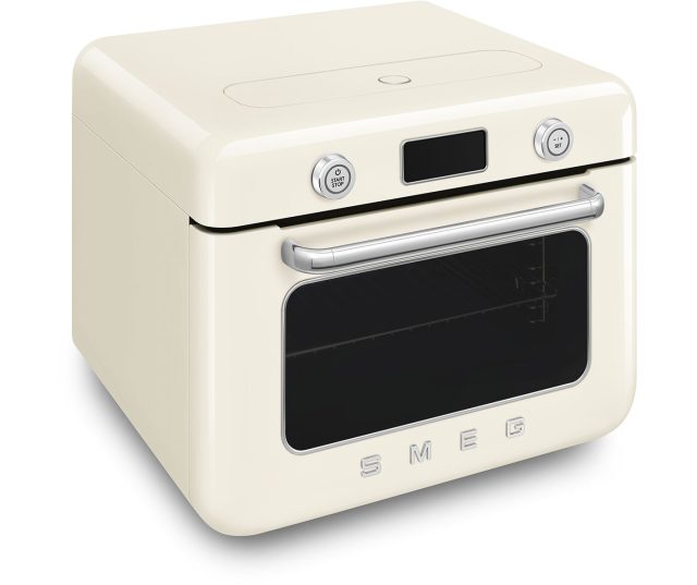 Smeg COF01CREU vrijstaande combi-stoomoven - creme