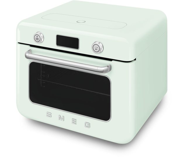 Smeg COF01PGEU vrijstaande combi-stoomoven - watergroen