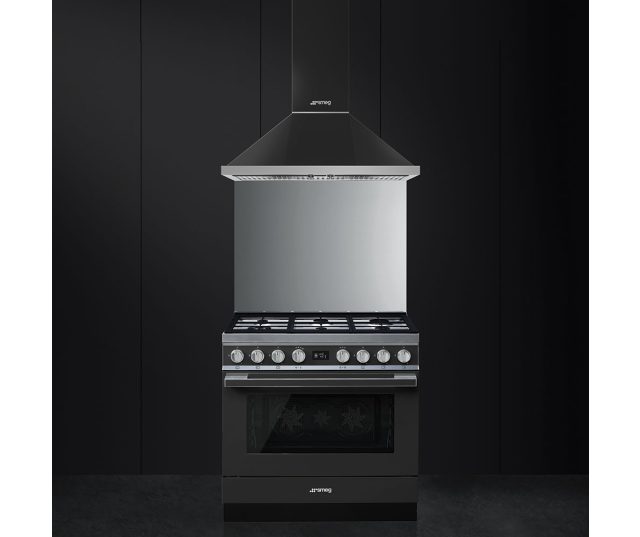 Smeg CPF9GMANLK Portofino fornuis antraciet