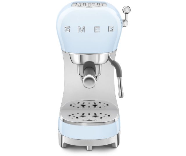 Smeg ECF02PBEU koffiemachine / espressomachine - pastelblauw