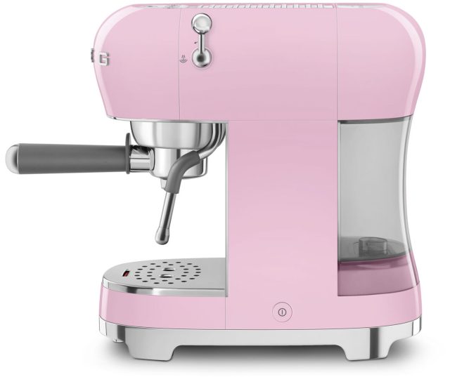 Smeg ECF02PKEU koffiemachine / espressomachine - roze