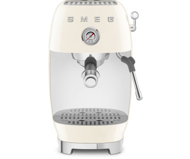 Smeg ECF03CREU koffiemachine - creme