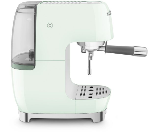 Smeg ECF03PGEU koffiemachine - watergroen