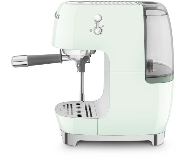 Smeg ECF03PGEU koffiemachine - watergroen