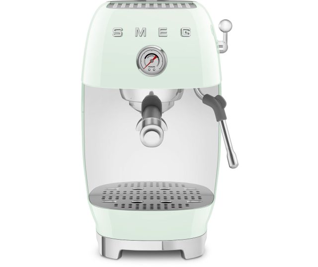 Smeg ECF03PGEU koffiemachine - watergroen