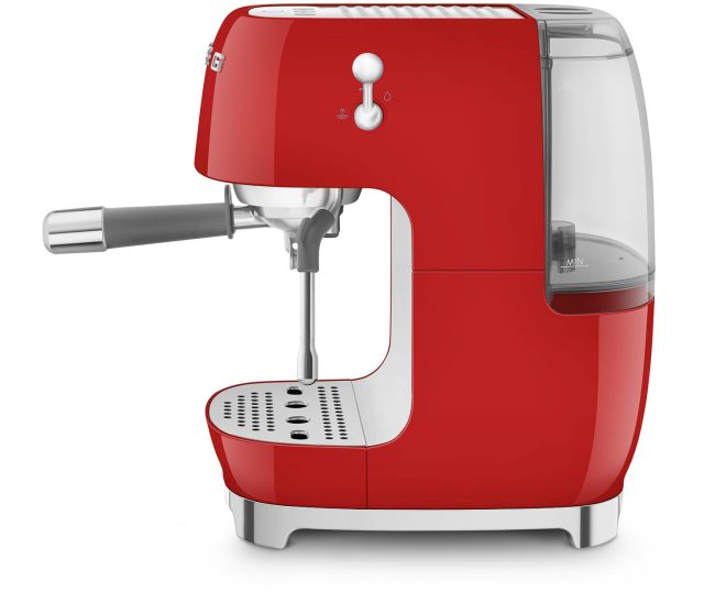 Smeg ECF03RDEU koffiemachine - rood