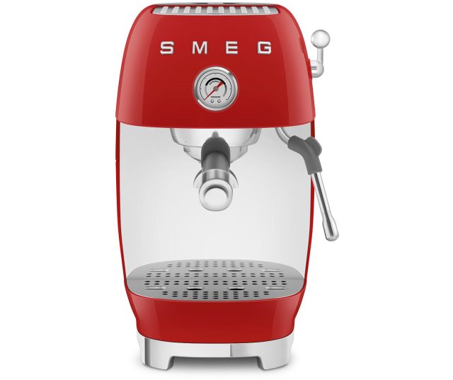 Smeg ECF03RDEU koffiemachine - rood