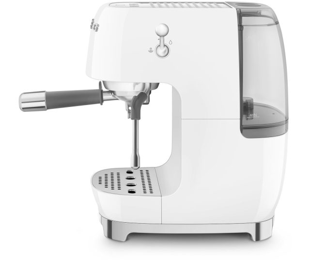 Smeg ECF03WHEU koffiemachine - wit