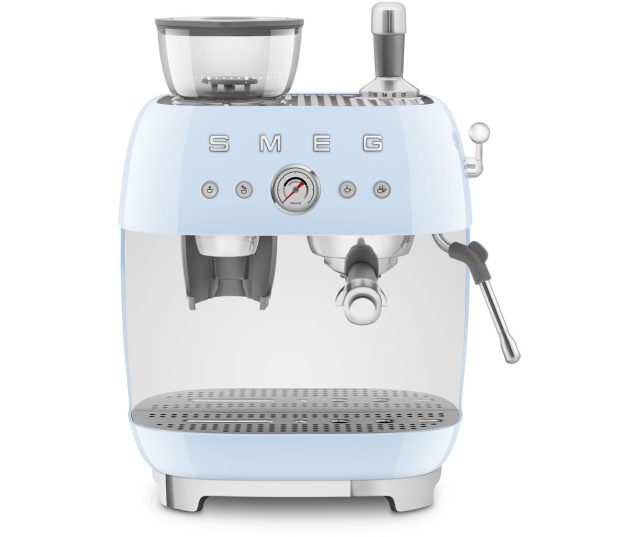 Smeg EGF03PBEU espresso koffiemachine - pastelblauw