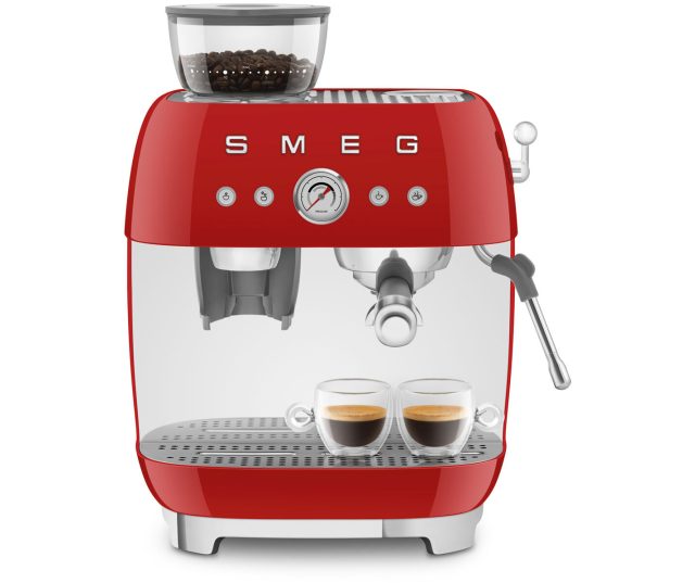 Smeg EGF03RDEU espresso koffiemachine - rood
