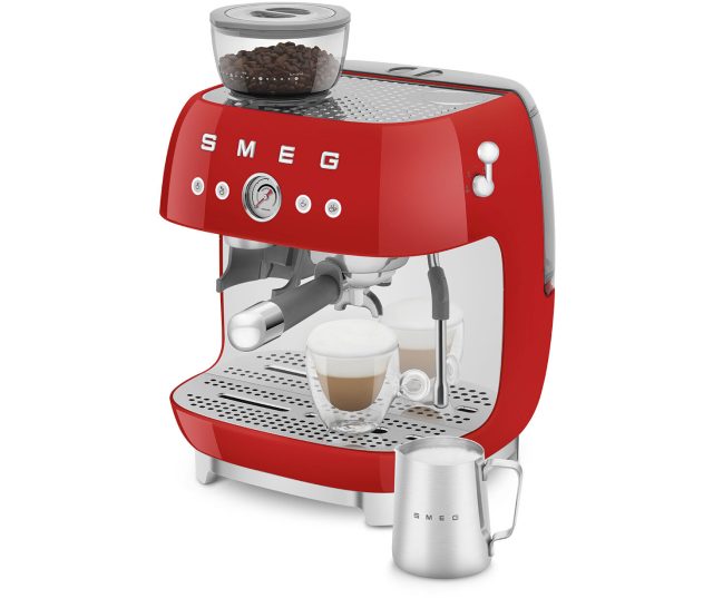Smeg EGF03RDEU espresso koffiemachine - rood