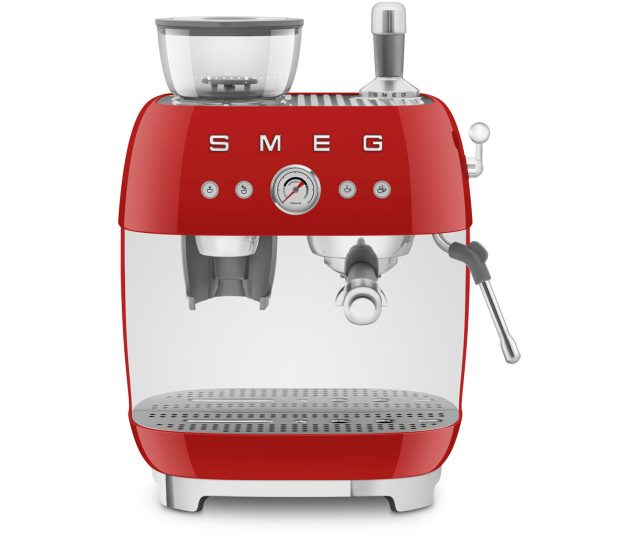 SMEG koffiemachine rood EGF03RDEU