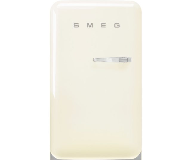 Smeg FAB10HLCR6 retro jaren 50 koelkast - creme - linksdraaiend
