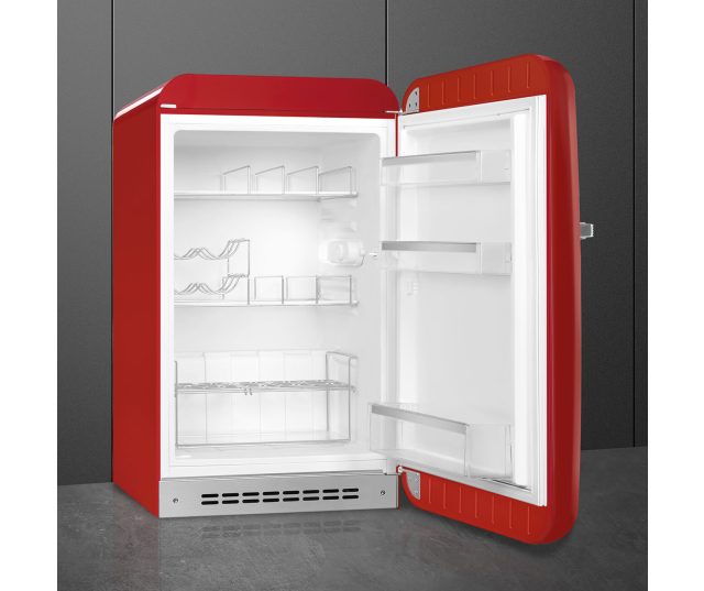 Smeg FAB10HRRD6 vrijstaand koelkast - Rood