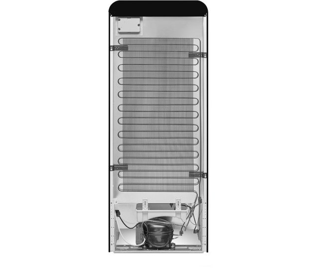Smeg FAB28LBL6 retro jaren 50 koelkast - zwart - linksdraaiend