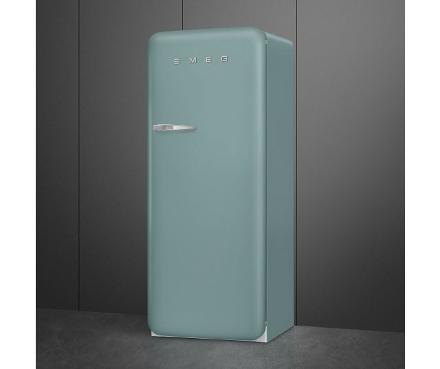 Smeg FAB28RDEG6 retro jaren 50 koelkast - groen - Emerald Green