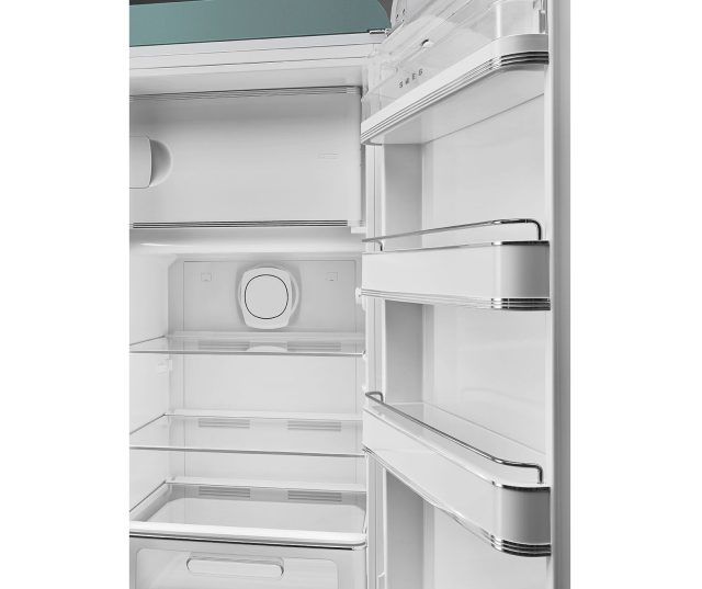 Smeg FAB28RDEG6 retro jaren 50 koelkast - groen - Emerald Green