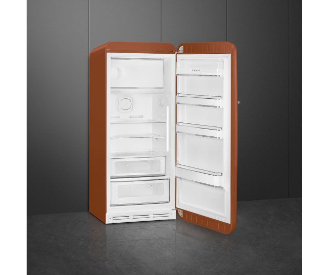 Smeg FAB28RDRU6 vrijstaand koelkast - oranje
