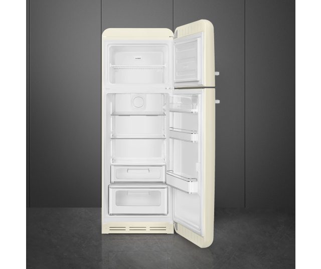 Smeg FAB30RCR6 vrijstaand koelkast - creme