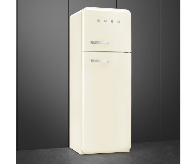 Smeg FAB30RCR6 retro jaren 50 koelkast - creme