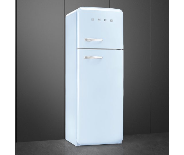Smeg FAB30RPB6 retro jaren 50 koelkast - pastel blauw