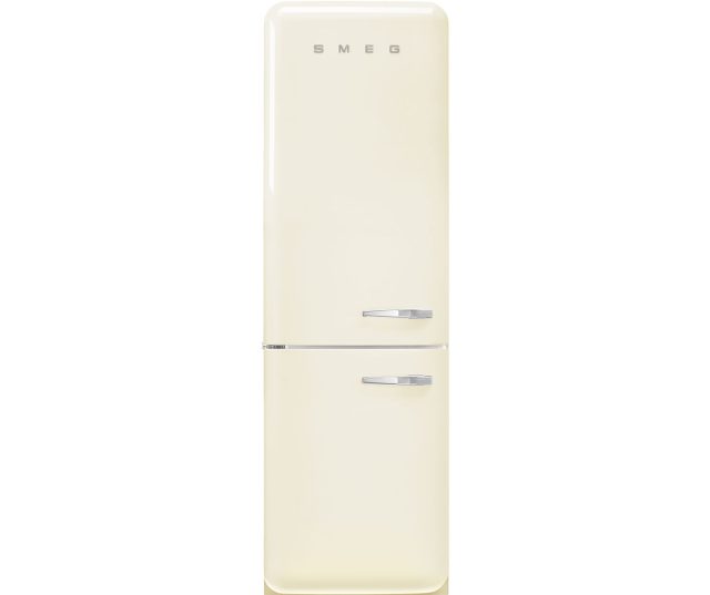 Smeg FAB32LCR6 retro jaren 50 koelkast - creme - linksdraaiend