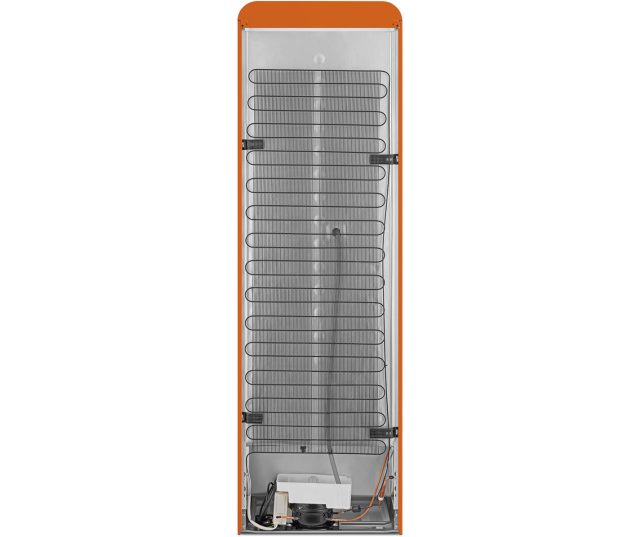 Smeg FAB32LOR6 retro jaren 50 koelkast - oranje - linksdraaiend