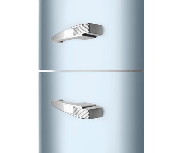 Smeg FAB32LPB6 retro jaren 50 koelkast - pastelblauw - linksdraaiend