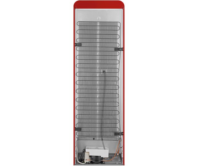 Smeg FAB32LRD6 retro jraen 50 koelkast - rood - linsdraaiend